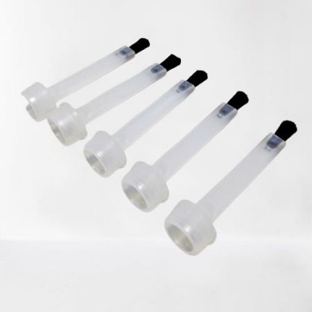 Wider Flat Oval Shaped Nail Polish Brush - Oval Shaped Nail Polish Brushes